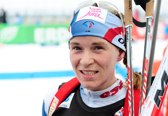 BESCOND Anaïs champion biathlon