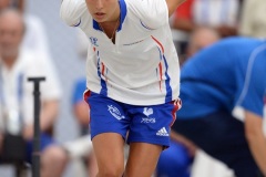 The World Games 2013 - Cali - Colombia - 25/07 to 04/08/2013 - Photo PHILIPPE MILLEREAU / KMSP / DPPI - Day 6 - 30/07/13 - Women - Boules Sports - Boule Lyonnaise - Barbara Barthet / Fra