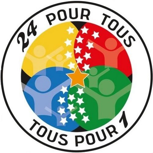 Logo de l'association 24 pour Tous, Tous pour 1