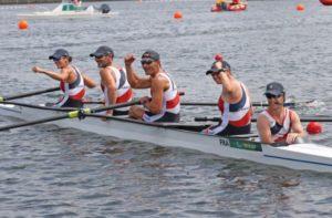 Tokyo 2020 JP-Aviron Quatre de pointe avec Barreur mixte-BRONZE - Erika SAUZEAU, Antoine JESEL, Rémy TARANTO, Margot BOULET et Robin Le BARREAU