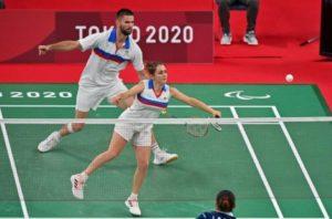 Tokyo 2020-JP-Para Badminton Double-ARGENT- Faustine NOEL et Lucas MAZUR