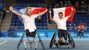 Tokyo 2020-JP-Tennis Fauteuil -OR- Stéphane HOUDET et Nicolas PEIFER