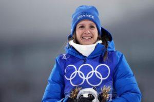 Biathlon Individuel 15km-Anaïs CHEVALIER-BOUCHET-Argent 01